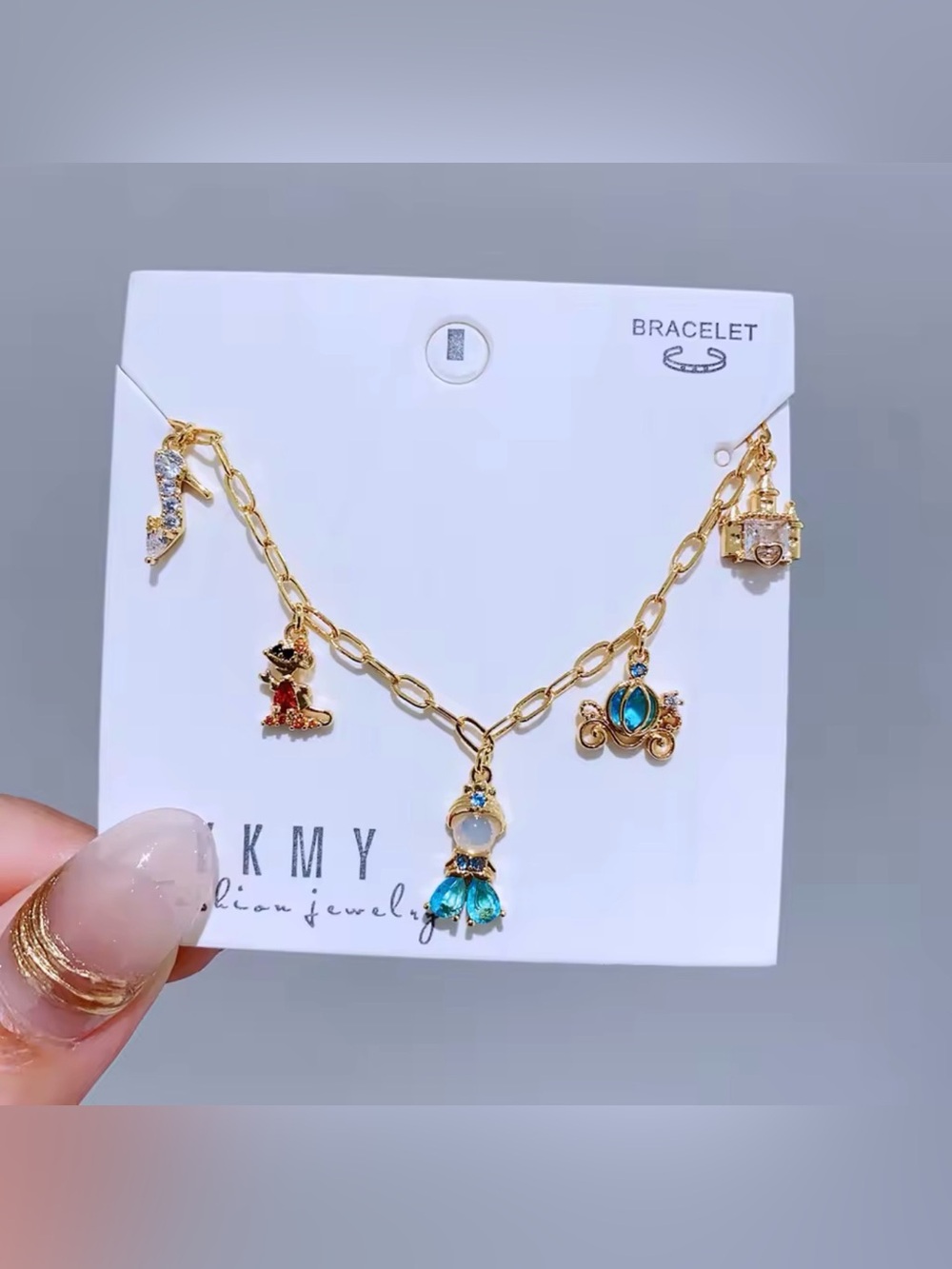 Cinderella Charm Bracelet